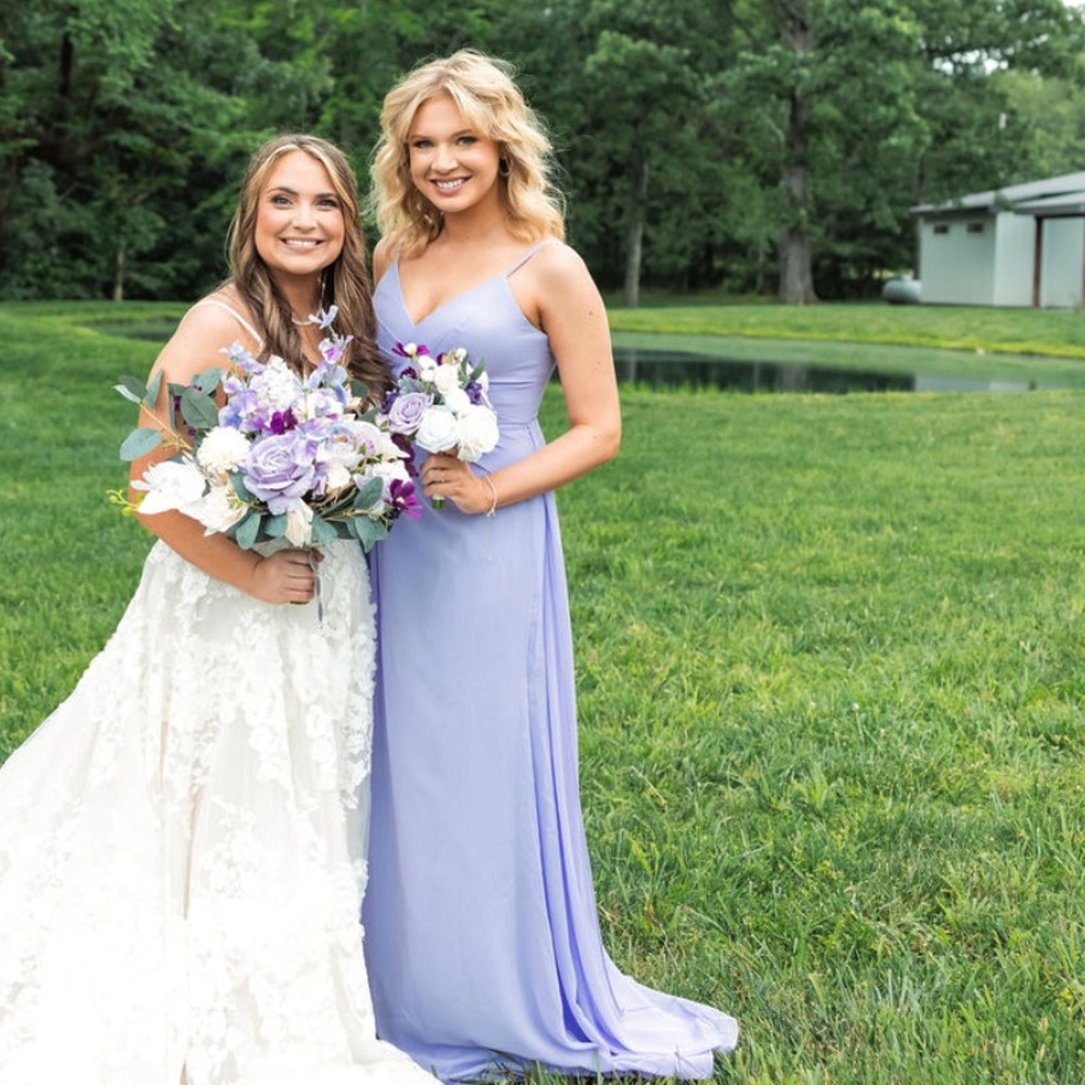 Azazie Lavender Bridesmaid Dress